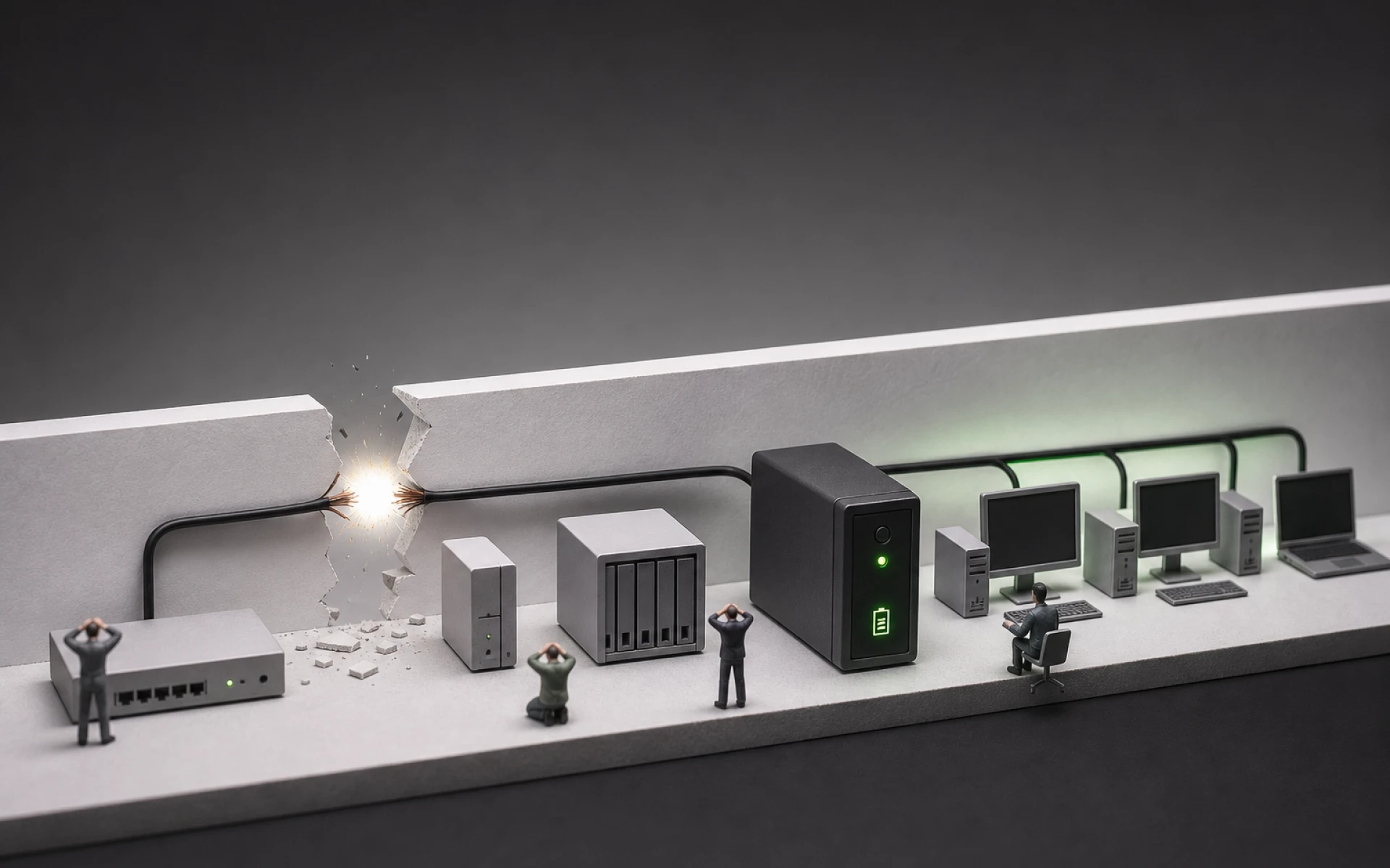 事務所電力問題的保護傘 -- UPS！我需要不斷電系統嗎？
